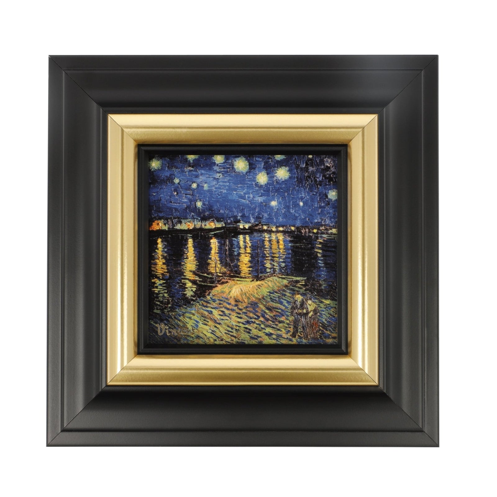67075071 - Vincent van Gogh - Sterne über der Rhone, Goebel, Wandbild, 2024