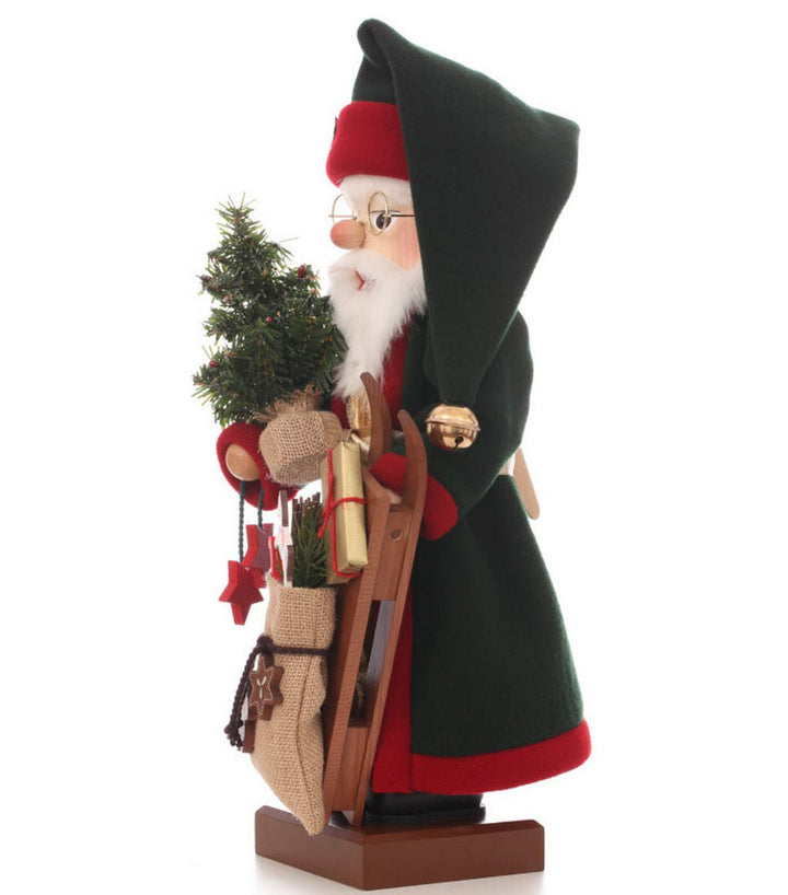 ULB - 000880 - Weihnachtsmann mit Geschenken, Nussknacker, Ulbricht - 49cm&