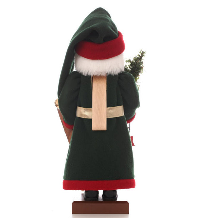 ULB - 000880 - Weihnachtsmann mit Geschenken, Nussknacker, Ulbricht - 49cm&