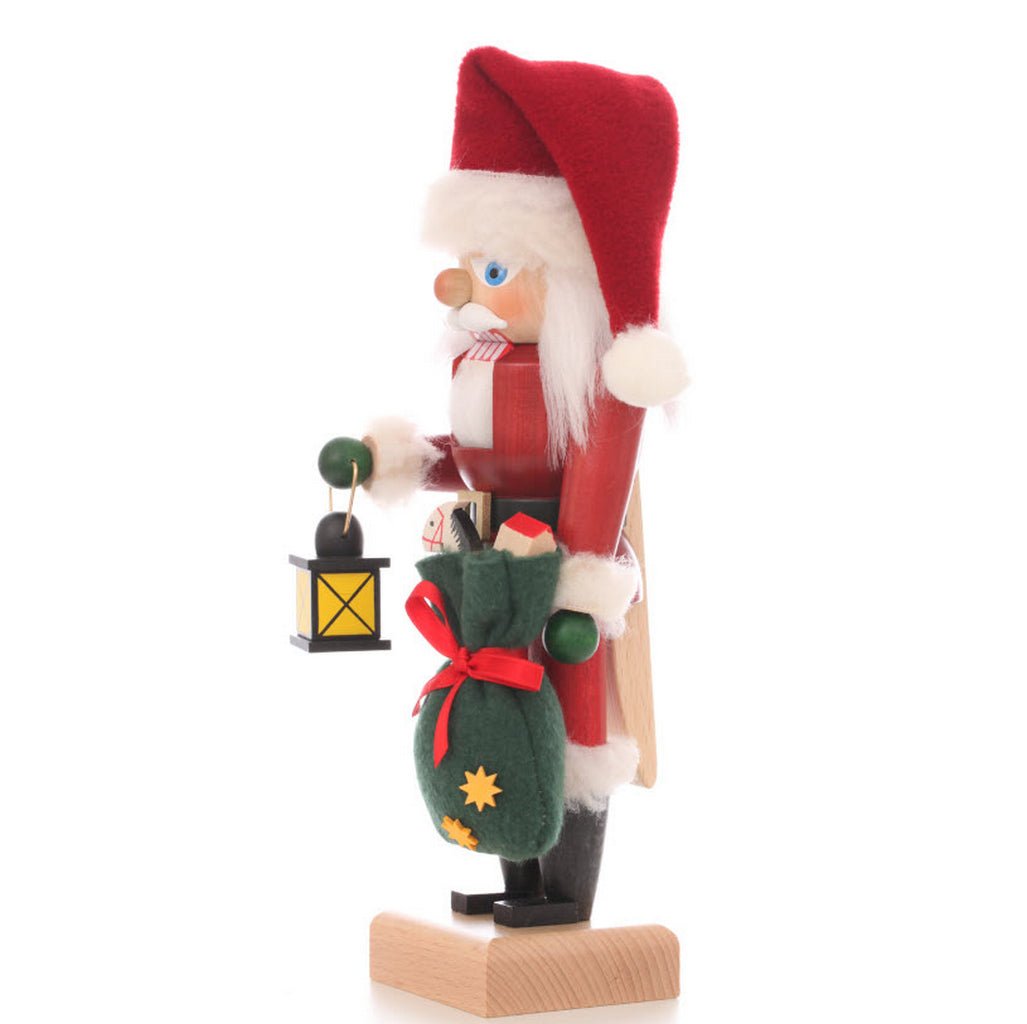 ULB - 32223 - Weihnachtsmann mit Laterne, Nussknacker, Ulbricht - 27cm&