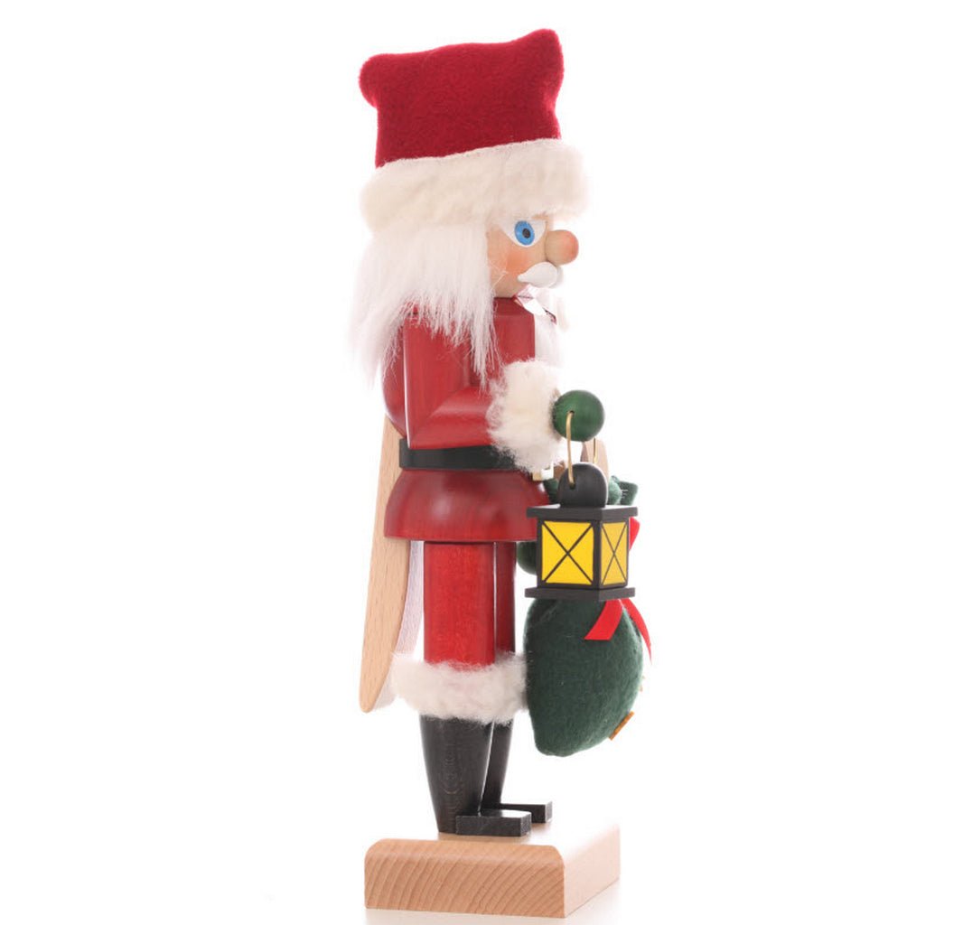 ULB - 32223 - Weihnachtsmann mit Laterne, Nussknacker, Ulbricht - 27cm&