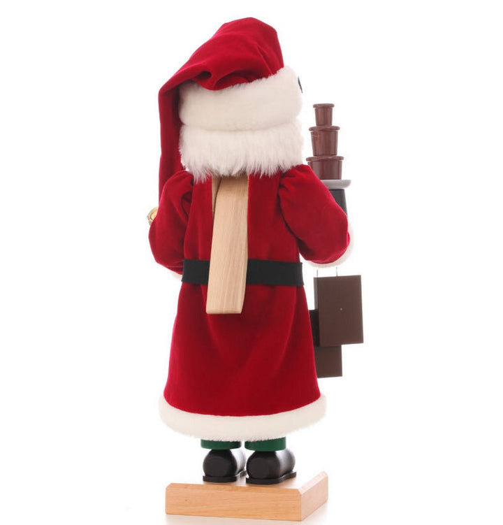 ULB - 000876 - Julemand chokoladefontæne, nøddeknækker, Ulbricht - 48,5 cm&