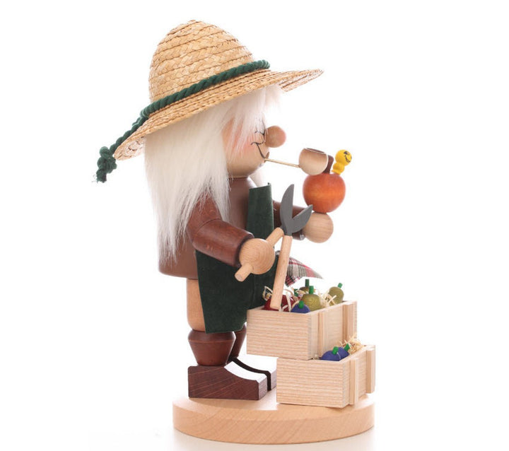 ULB - 010875 - Wichtel Obstwiesenbauer, Räuchermann, Ulbricht - 28.5cm&
