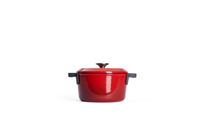WO120CI - 010 - WOLL 'Iron Topf mit Deckel in Chili Red Ø 20 cm, 11 cm 2,8 Lt'